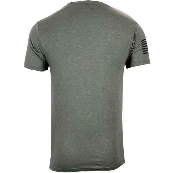 Howitzer Style Men's T-shirt Never Military Grunt - Picture 3 of 7